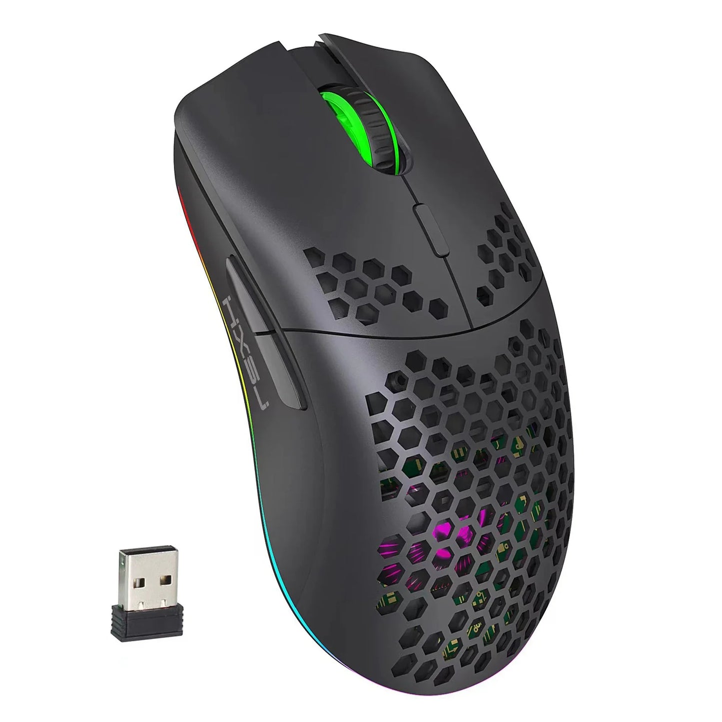 HXSJ T66 RGB 2.4G Wireless Gaming Mouse