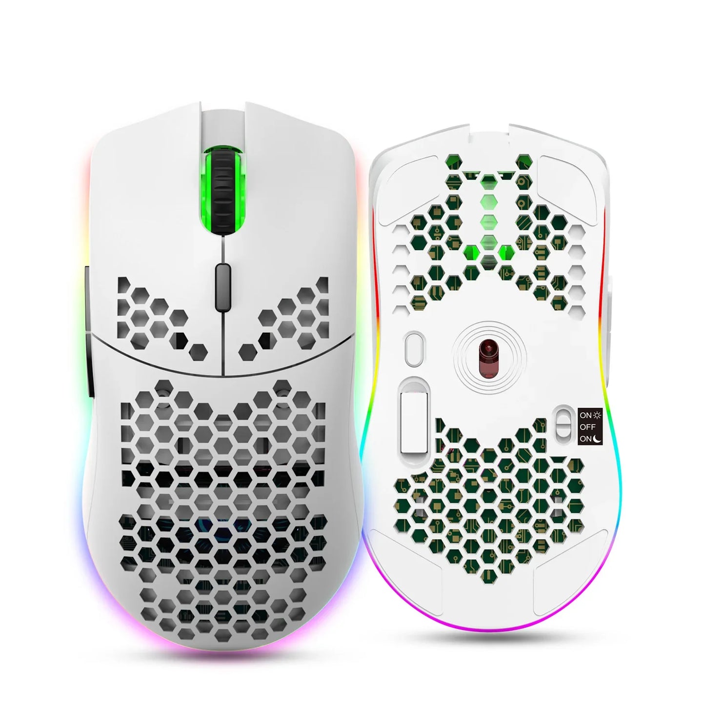 HXSJ T66 RGB 2.4G Wireless Gaming Mouse