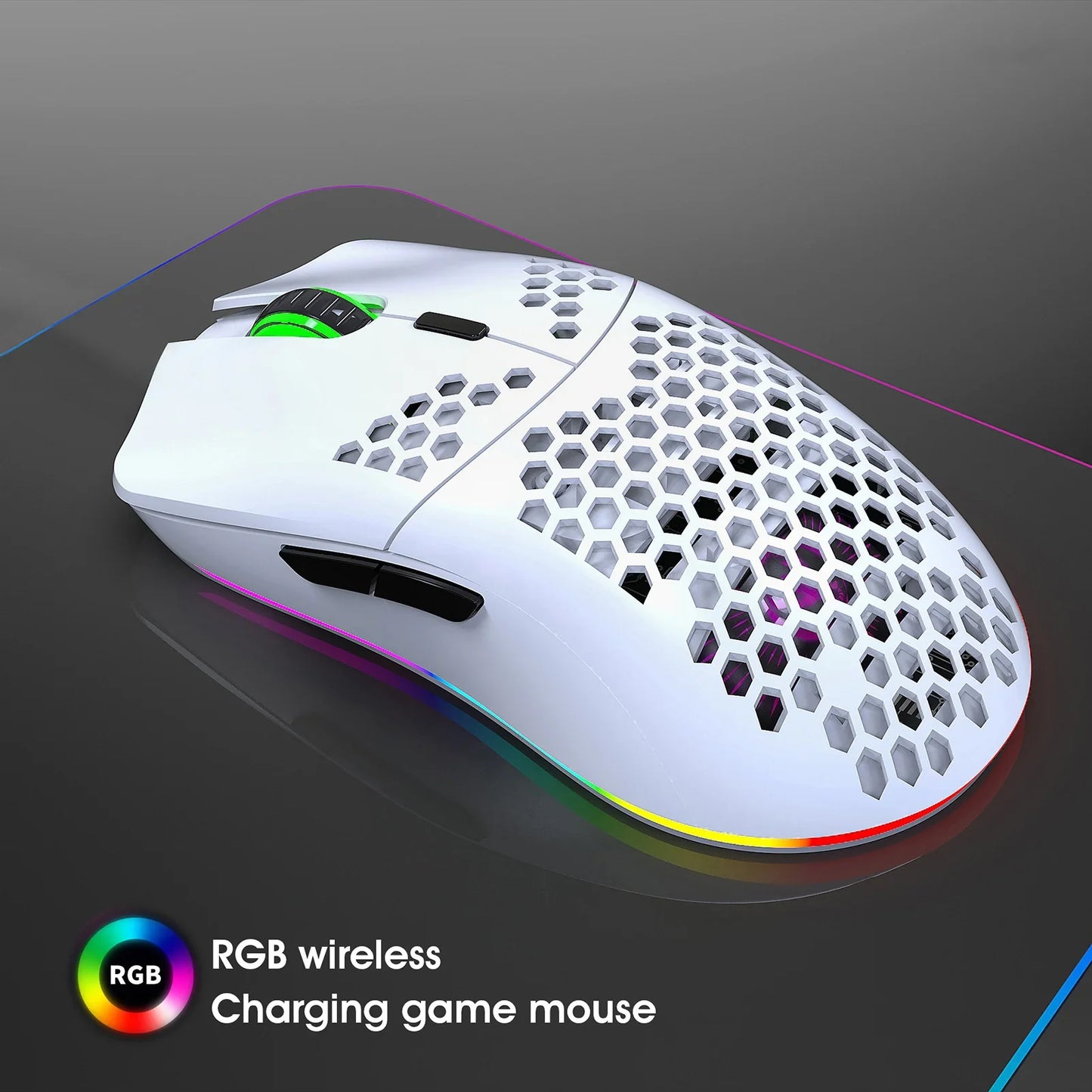 HXSJ T66 RGB 2.4G Wireless Gaming Mouse
